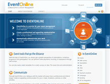 Tablet Screenshot of eventonline.se