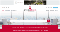 Desktop Screenshot of eventonline.be
