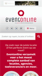 Mobile Screenshot of eventonline.be